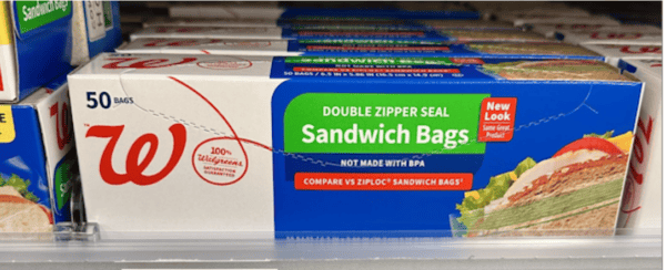 Walgreens Brand Storage Bag only $0.88!